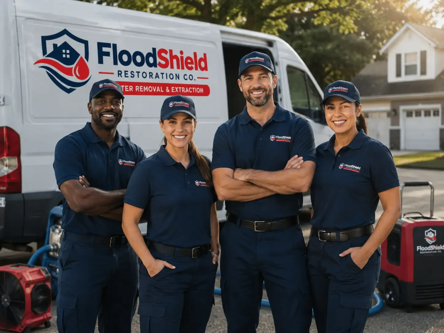 Flood Damage Restoration company in Chester, OH
