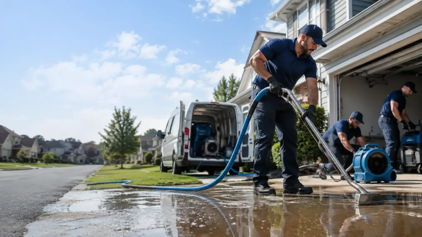 Flood Damage Restoration in Chester, OH